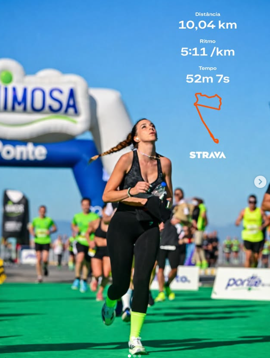 Вдовицата на Диого Жота почете паметта му с емоционално бягане