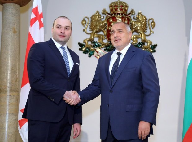 Започна срещата на Борисов с премиера на Грузия