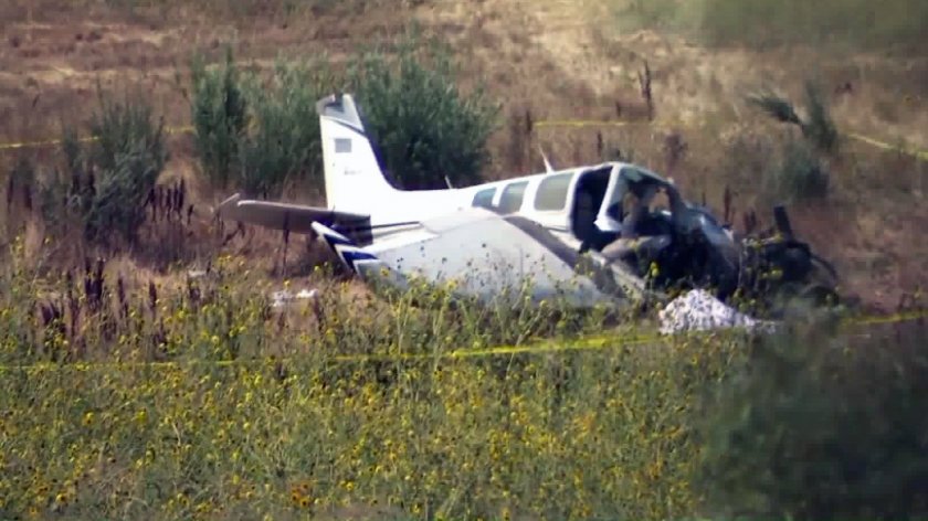 Самолет падна край Пловдив, двама загинаха