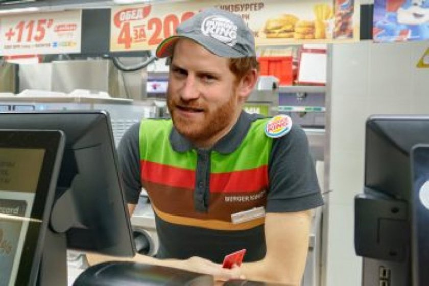 „Burger King" предложи работа на принц Хари