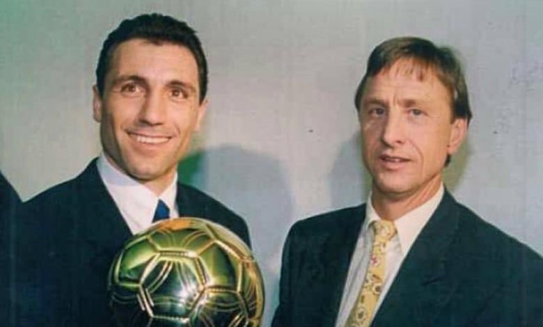 Стоичков жали за Кройф