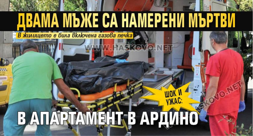 ШОК И УЖАС: Двама мъже са намерени мъртви в апартамент в Ардино