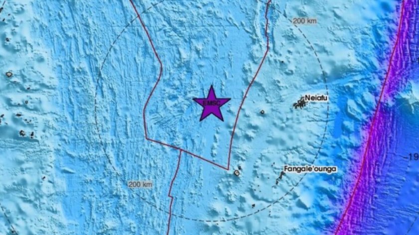 7,6 по Рихтер раздруса Тонга