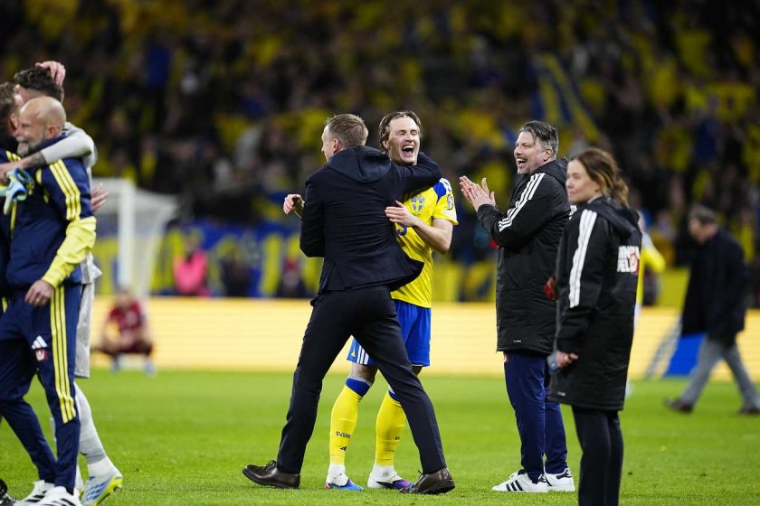 Полша рухна в Швеция, Делова и Косово аут от Мондиала