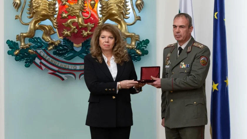 Йотова повиши полковник Атанас Георгиев в бригаден генерал