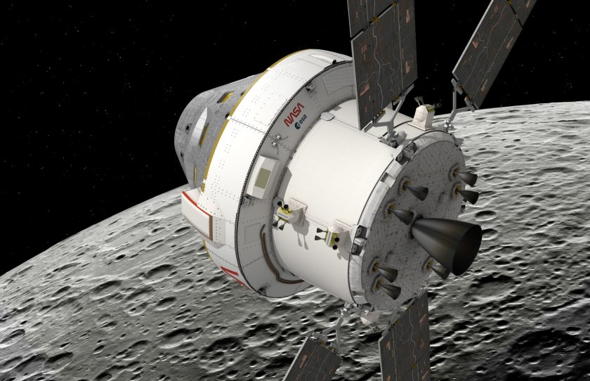 "Орион" е само на "крачка" от Луната