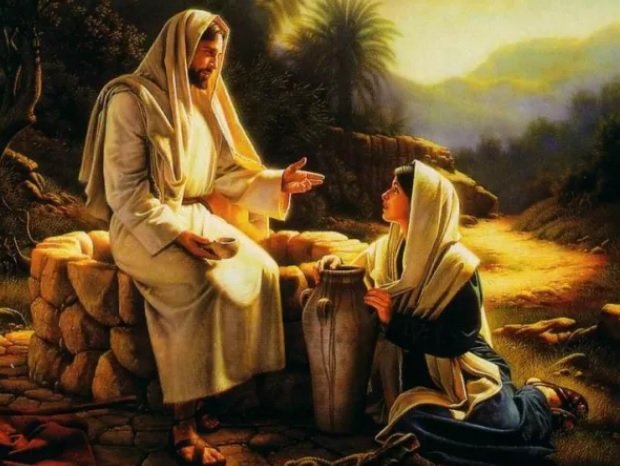 На Велика сряда грешницата Мария помазва с миро нозете на Исус 
