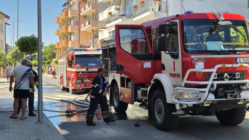 Пламъци погълнаха жена в дома ѝ в Приморско