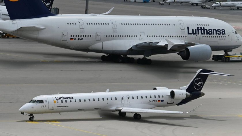 Всички полети на Lufthansa от и до София са отменени днес