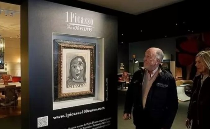 Щастливец спечели от томбола картина на Пикасо за 1 млн. евро