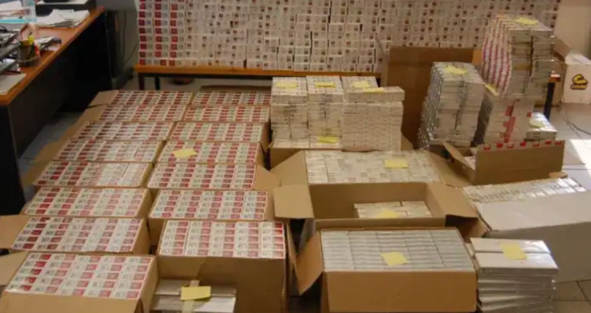 УДАР: Разбиха канал за цигари за 1 млрд. евро 