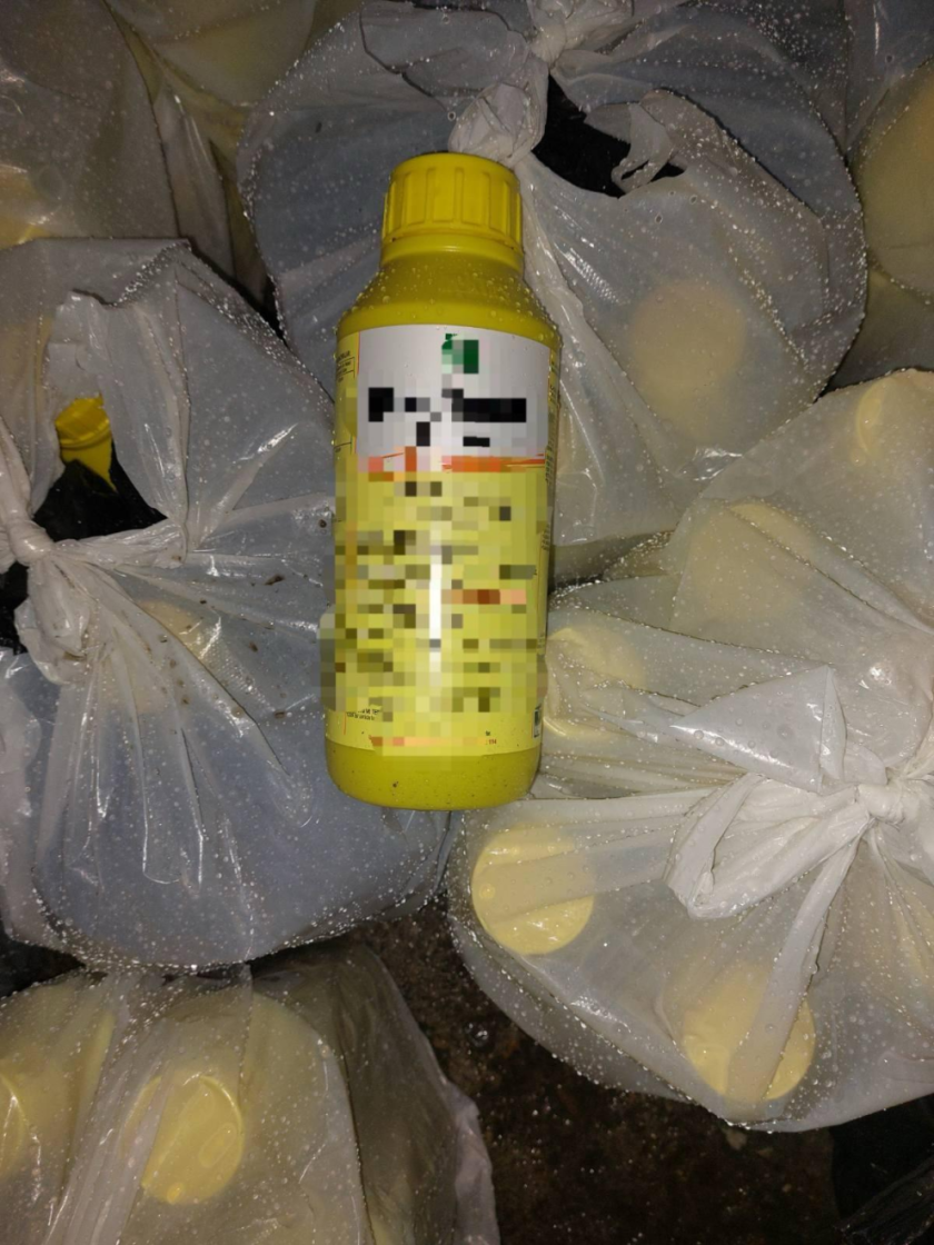 Над 2 тона нелегални препарати са открити в двор край Котел (СНИМКИ)