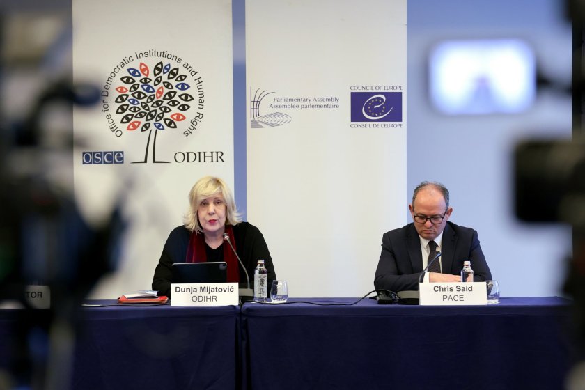 Международните наблюдатели отчетоха, че изборите у нас са били проведени прозрачно