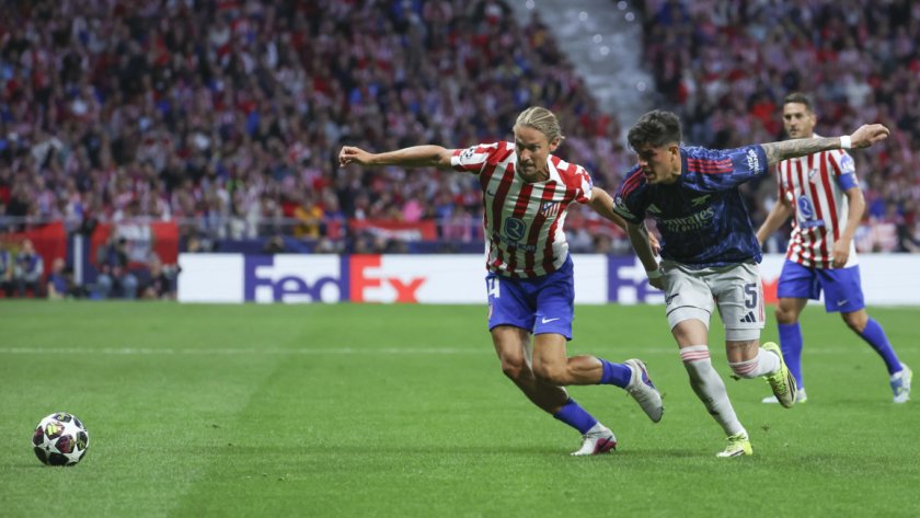 Две дузпи добутаха Атлетико и Арсенал до 1:1