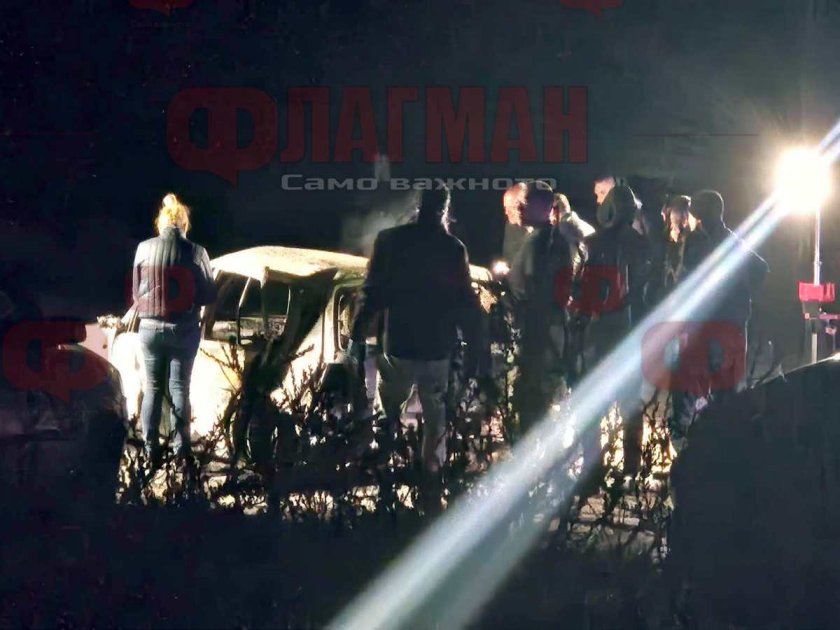 Трагедия: 35-годишна жена изгоря жива в пламнала кола край Поморие