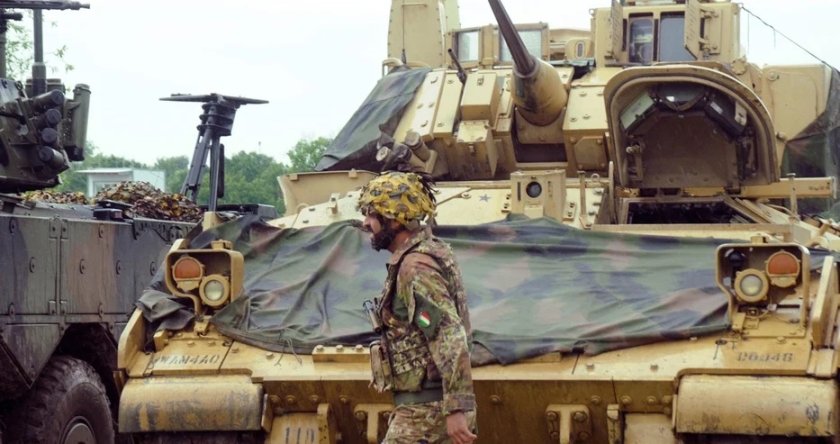 От днес до 30 април военна техника минава по републиканската мрежа за учения