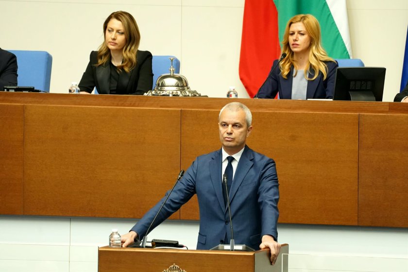 Костадинов за кабинета "Радев": Подмяната продължва 