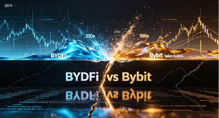 BYDFi в сравнение с Bybit: Разбивка на таксите за търговия, ливъридж и ликвидност