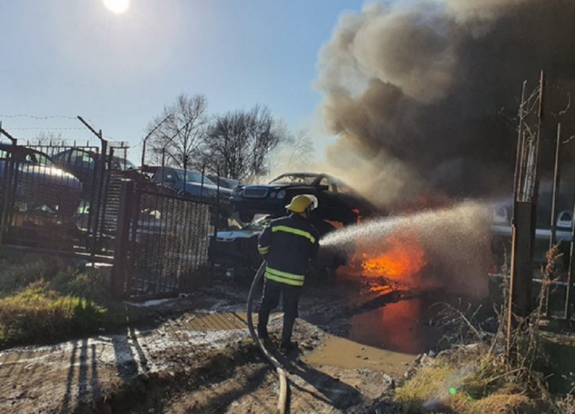 100 коли изгоряха в огнения ад в Хасково (ВИДЕО)