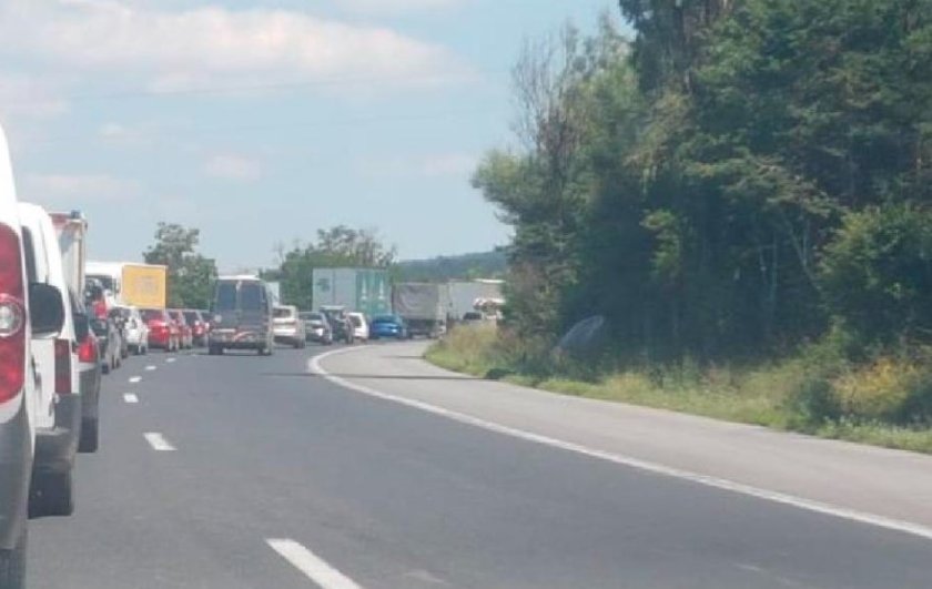 Шофьор помете трима служители на АПИ, които чистели храсти край Ботевград