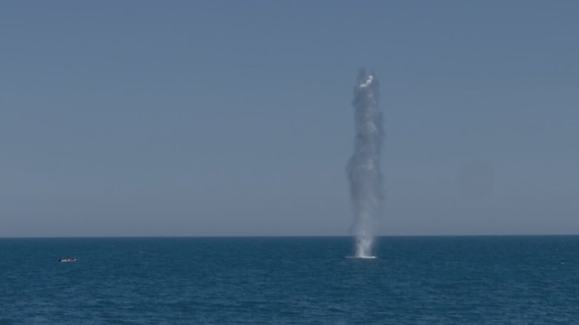 Военни унищожиха дрон край Кранево (СНИМКИ)