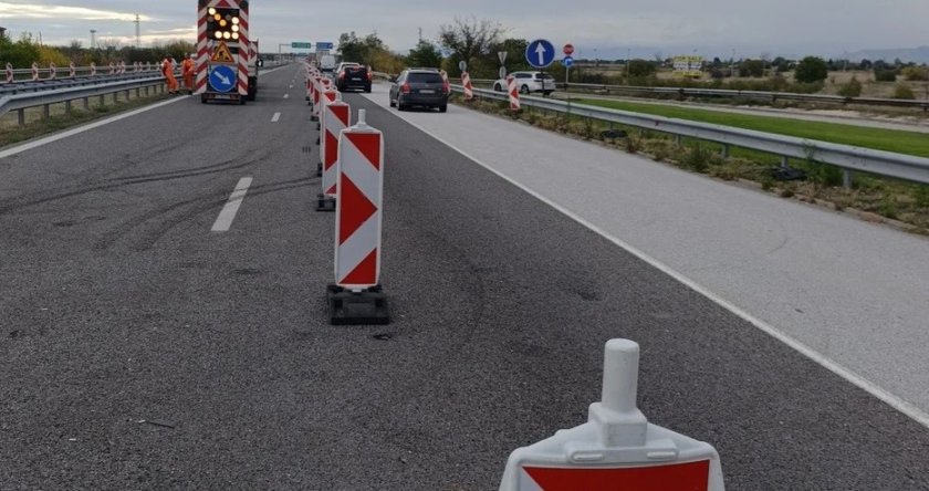 Спират движението нощем между Обзор и Слънчака за асфалтиране