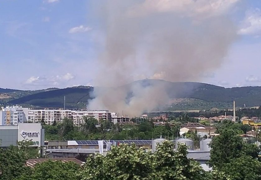 Силен пожар в Стара Загора