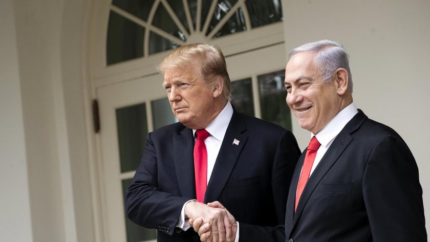 Тръмп се среща с Нетаняху за Близкия изток