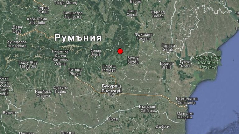 Силно земетресение във Вранча се усети и в България