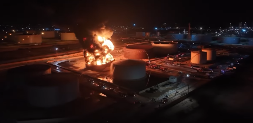 Дрон взриви най-голямата петролна рафинерия в Либия (ВИДЕО)