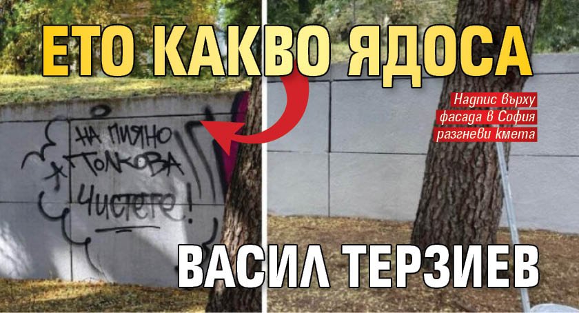 Ето какво ядоса Васил Терзиев