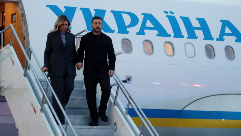 Зеленски и жена му пристигнаха в Канада 