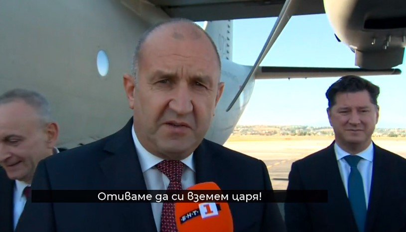 Радев от Солун: Отиваме да си вземем царя