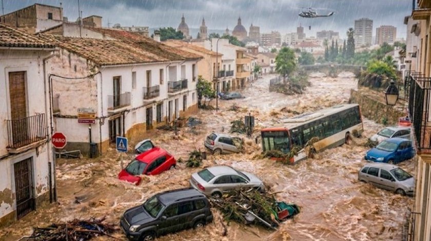 Воден ад в Испания: Жертви, хиляди евакуирани и улици като пълноводни реки