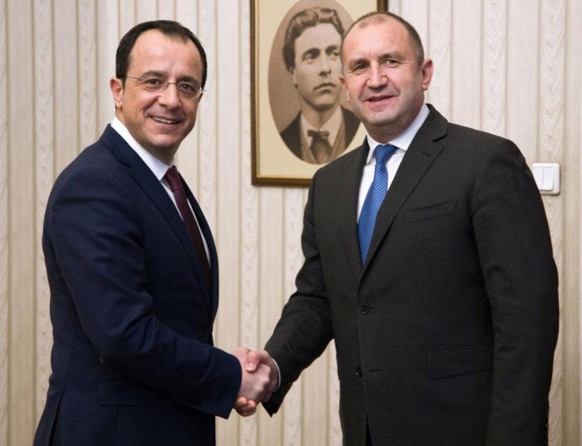 Радев и кипърският президент обсъдиха бюджета на ЕС