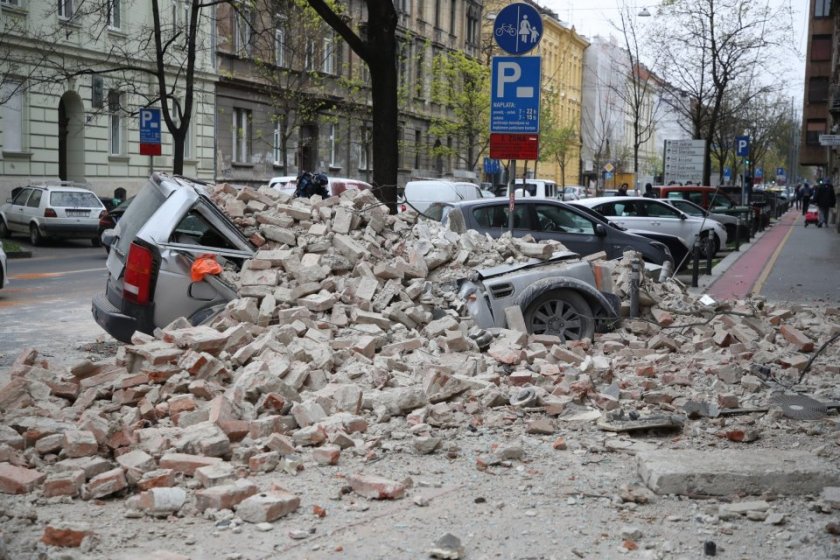 Ново земетресение с магнитуд 3,2 разлюля Хърватия