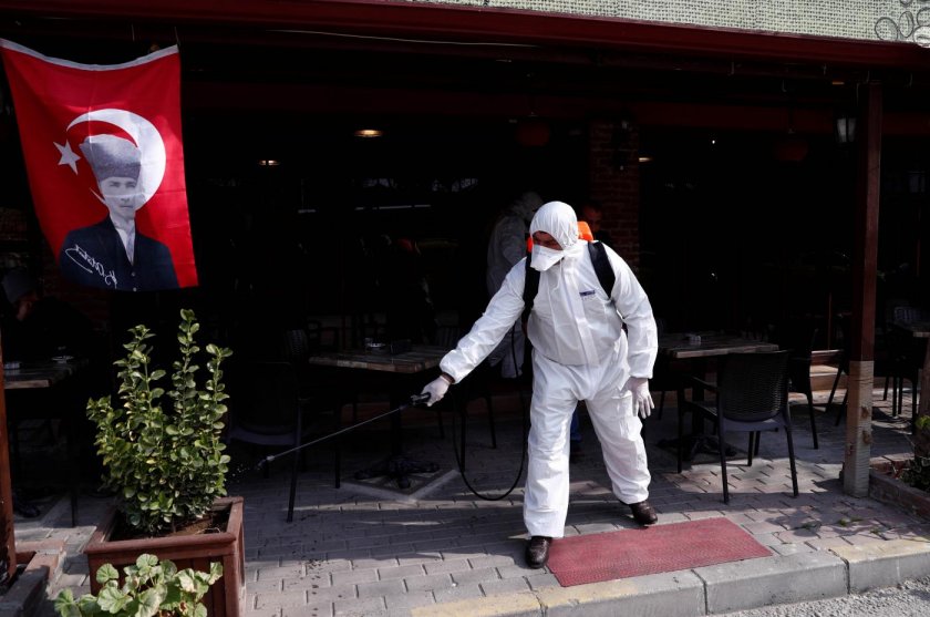 Коронавирусът се разпространява много бързо в Турция