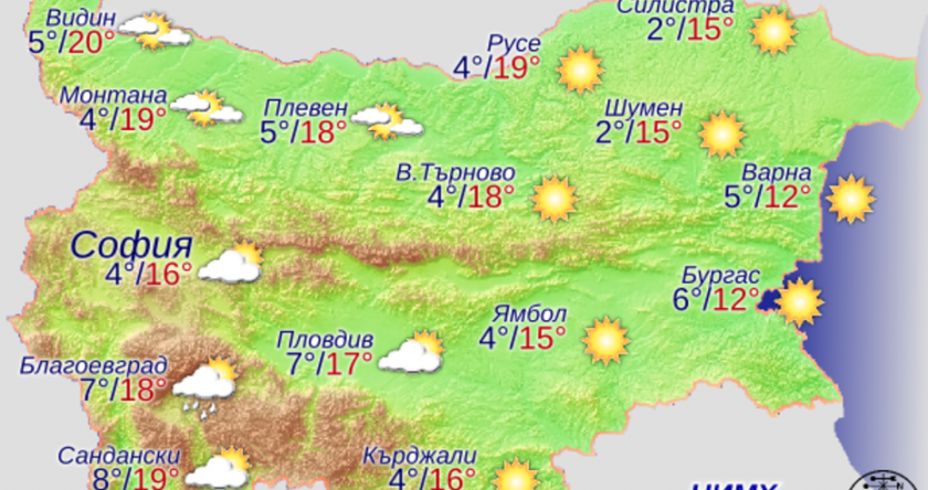 Хубаво време и днес