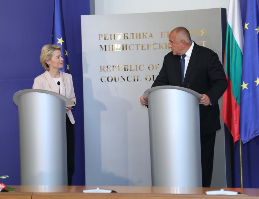 Фон дер Лайен: Българското правителство прояви силна воля