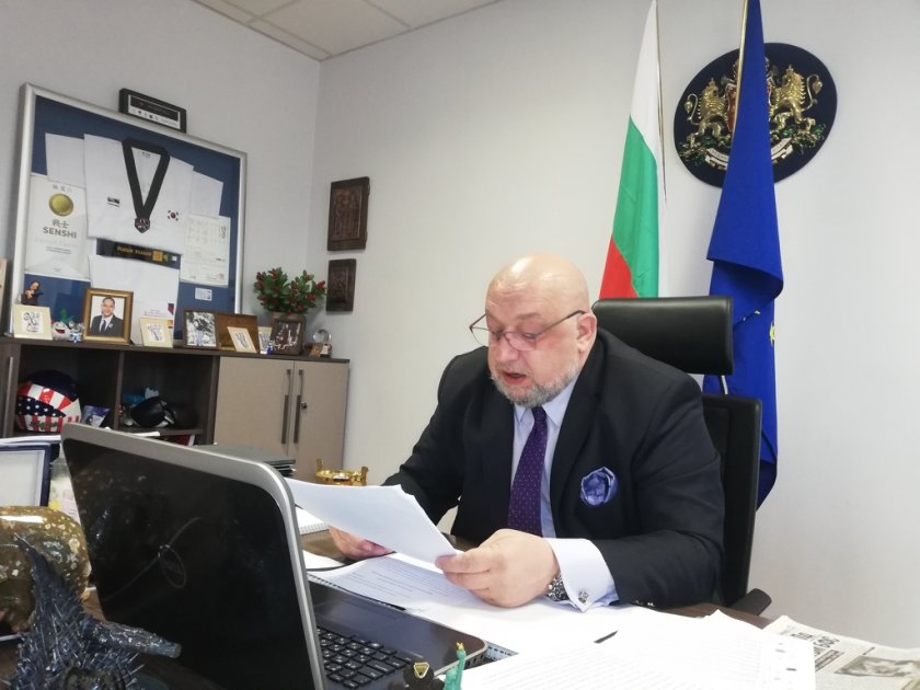 Кралев: Спортът в Европа се нуждае от план за справяне с последиците от пандемията