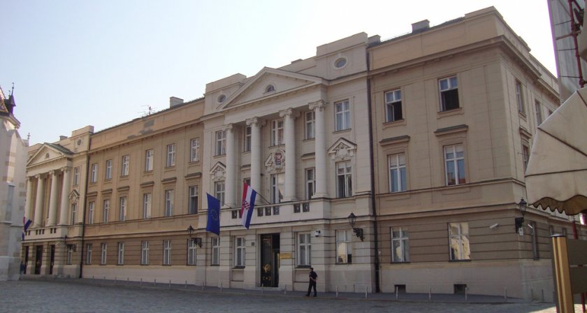 Земетресение разлюля парламента в Загреб (ВИДЕО)
