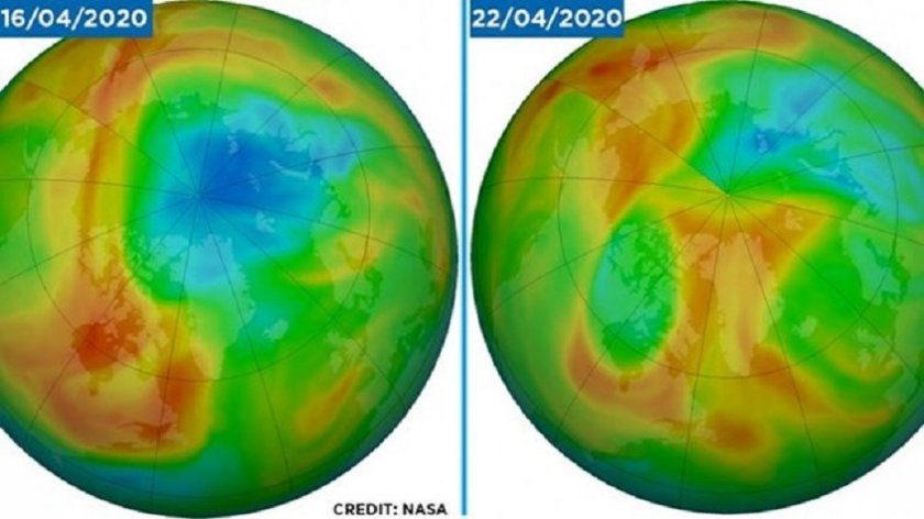 Covid-19 запуши най-голямата озонова дупка над Арктика (ВИДЕО)