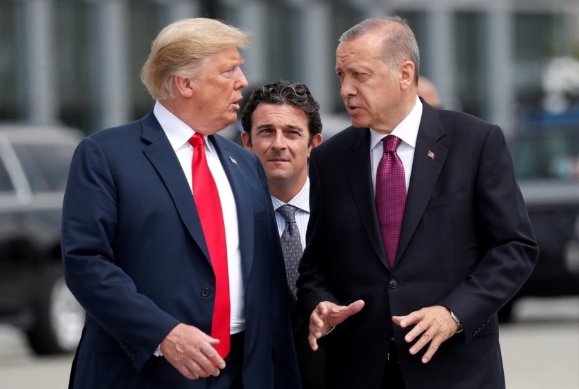 В писмо до Тръмп Ердоган настоява за по-добро разбиране от САЩ