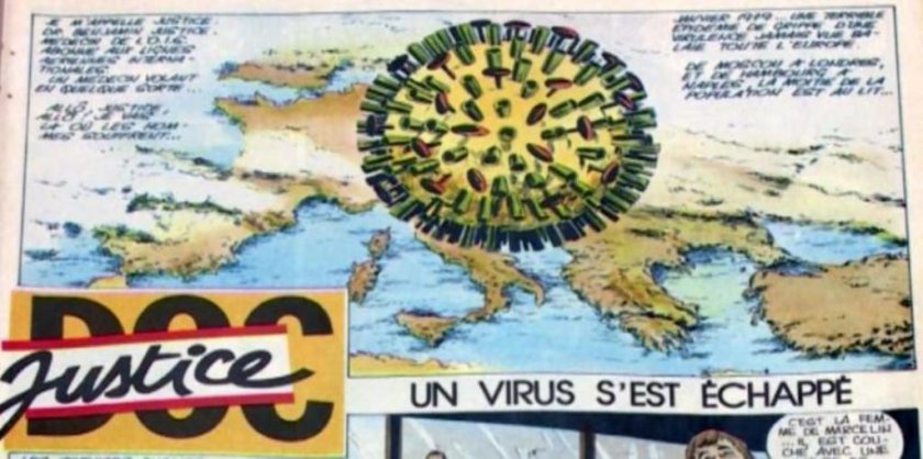 Списание „Пиф“ предсказа коронавируса още преди 41 години