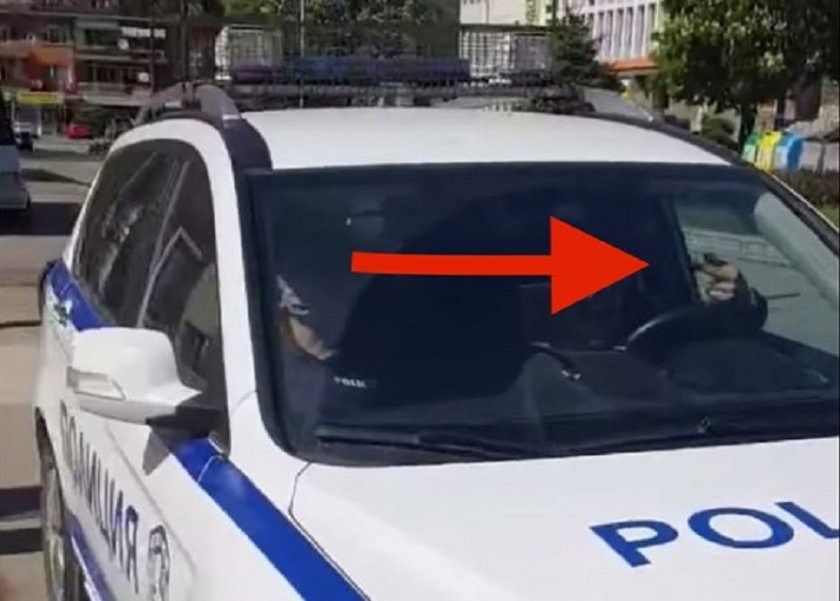 Ченге показа среден пръст на мъж, докато обядва (ВИДЕО)