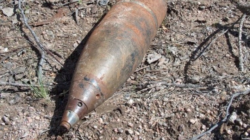 В Плевен откриха стар невзривен снаряд