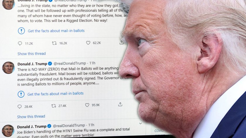 Войната между "Туитър" и Тръмп ескалира