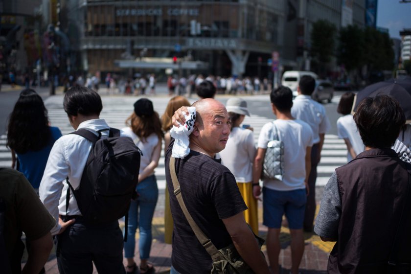 В Япония близо 1200 получиха топлинен удар