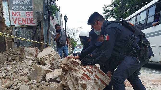 Земетресението в Мексико взе 4 жертви в щата Оахака 