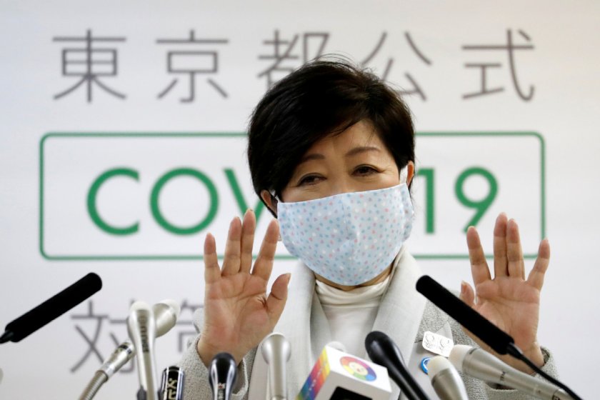 Токио с най-голямо увеличение на заразени от 2 май